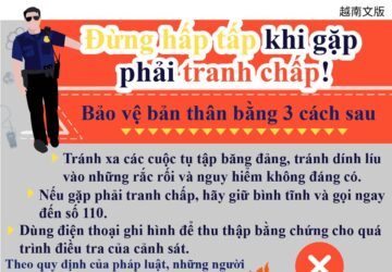 Đừng hấp tấp khi gặp phải tranh chấp! Bảo vệ bản thân bằng 3 cách sau