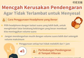 Mencgah Kerusakan Pendengaran Agar Tidak Terlambat untuk Menyesal