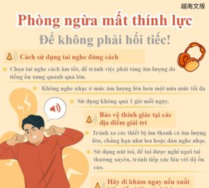 Phòng ngừa mất thính lực Để không phải hối tiếc!