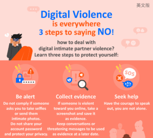 Digital Violence is everywhere 3 steps to saying NO!