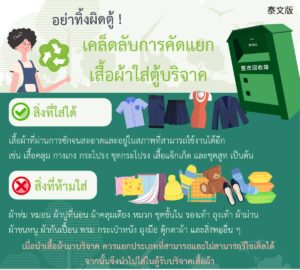 อย่าทิ้งผิดตู้ ! เคล็ดลับการคัดแยกเสื้อผ้าใส่ตู้บริจาค