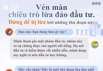 Vén màn chiêu trò lừa đảo đầu tư.