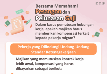 Bersama Memahami Pesangon dan Pelunasan Gaji Dalam kasus pemutusan hubungan kerja, apakah majikan harus memberikan kompensasi terkait kepada pekerja migran?