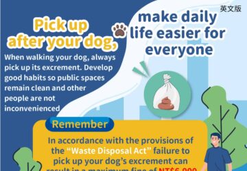 Pick up after your dog,make daily life easier for everyone