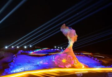 2025野柳石光夜訪女王 5月22日中午12點起早鳥票限量開賣 加贈特約商店電子抵用券。圖／觀光署