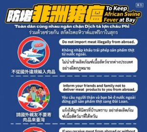 今年已有移工帶豬肉品禁入國 移民署：收件也罰。圖／移民署