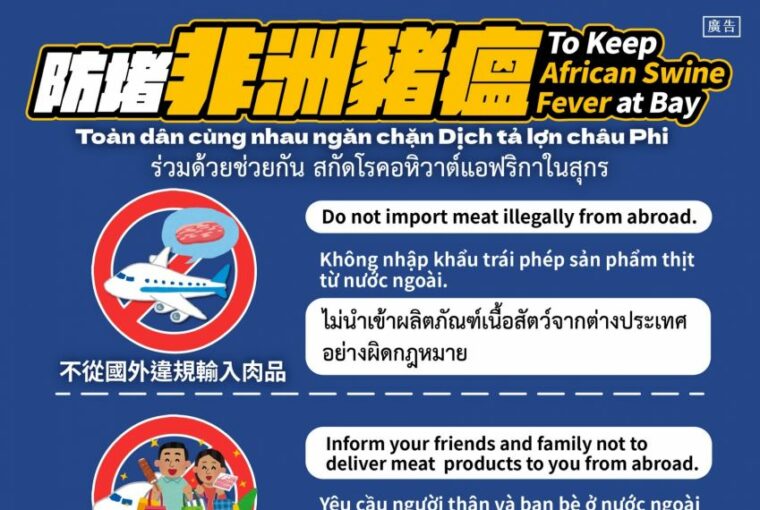 今年已有移工帶豬肉品禁入國 移民署：收件也罰。圖／移民署