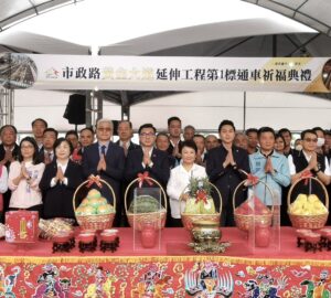 臺中市「市政路延伸工程」第一標工程通車 吳堂安：內政部補助24.1億元 串聯七期重劃區產業發展