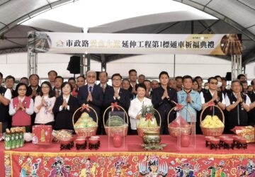 臺中市「市政路延伸工程」第一標工程通車 吳堂安：內政部補助24.1億元 串聯七期重劃區產業發展