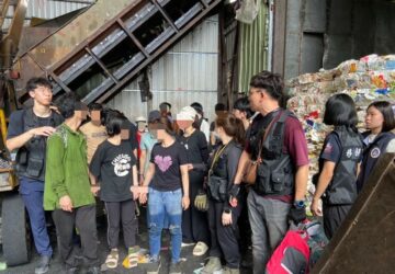移民署查獲新北資源回收場非法移工 負責人以違反就服法送勞工局裁罰。圖／移民署