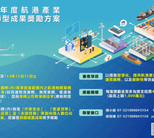 千萬補助開放申請！港務公司力挺航港數位轉型、投資效益翻四倍。圖／航港局