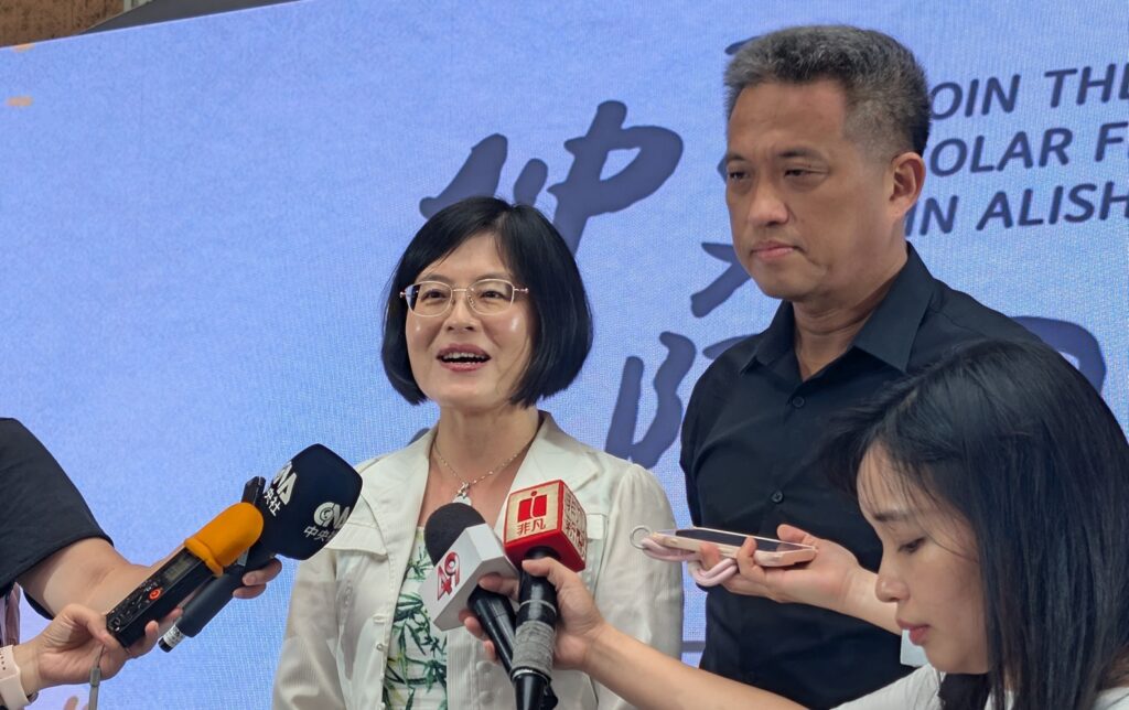 觀光署副署長黃荷婷表示，希望透過這次活動，不只是販售商品，更傳遞阿里山旅遊的感動與溫度。