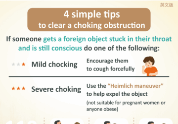 4 simple tips to clear a choking obstruction