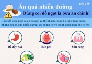 Ăn quá nhiều đường Đừng coi đồ ngọt là bữa ăn chính!