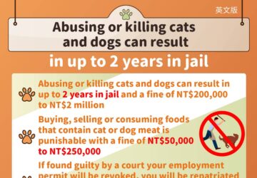 Abusing or killing cats and dogs can result in up to 2 years in jail