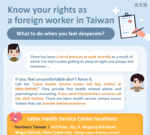 Know your rights as a foreign worker in Taiwan What to do when you feel desperate?