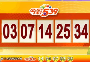 ลอตเตอรี่ไต้หวัน: ผลรางวัลหวย Jin Cai 539 ประจำวันที่ 26 กันยายน