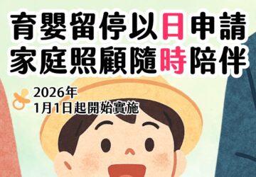 彈性育嬰留停照顧 115年元旦上路
