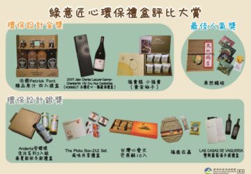 又到送禮時節 今年環保禮盒評比出爐：果汁、紅酒、特色糕餅伴手禮都上榜。圖／環境部