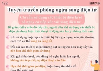 Tuyên truyền phòng ngừa sóng điện từ