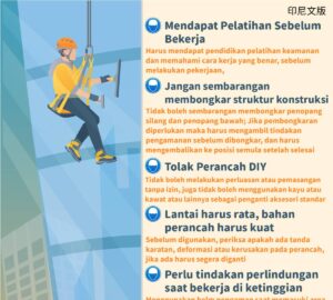 Bekerja di Kontruksi Tinggi Sangat Berbahaya? Simak 6 Poin Keselamatan Utama Sekaligus!