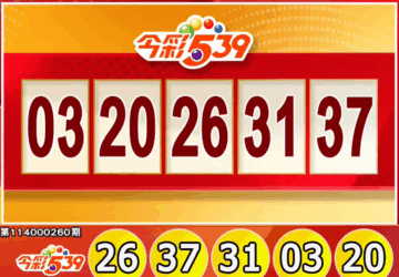 ไต้หวันล็อตเตอรี่: ผลหวย 539 สำหรับวันที่ 29/10
