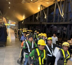 Thank you! Migrant workers came together to help Hualien.