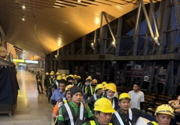Thank you! Migrant workers came together to help Hualien.