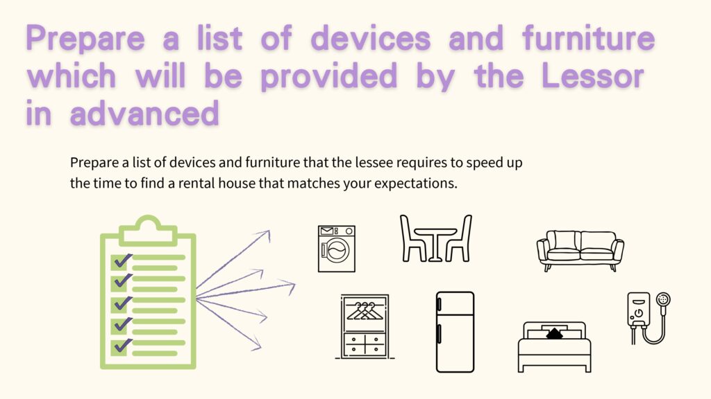 Confirming Furniture and Devices
