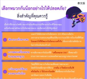 เลือกหมวกกันน็อกอย่างไรให้ปลอดภัย? สิ่งสำคัญที่คุณควรรู้