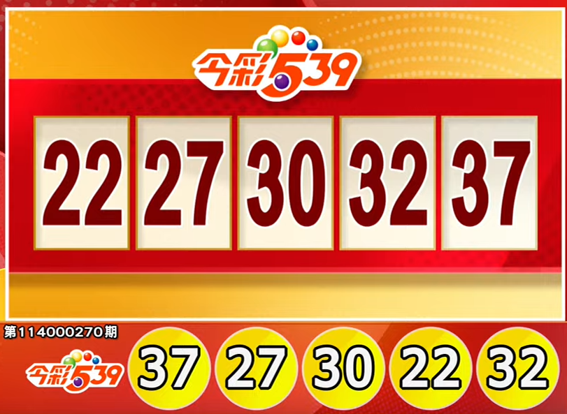ไต้หวันล็อตเตอรี่: ผลหวย 539 สำหรับวันที่ 07/11