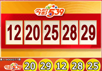 ไต้หวันล็อตเตอรี่: ผลหวย 539 สำหรับวันที่ 15/11