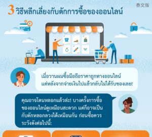 3 วิธีหลีกเลี่ยงกับดักการซื้อของออนไลน์