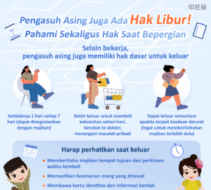 Pengasuh Asing Juga Ada Hak Libur! Pahami Sekaligus Hak Saat Bepergian