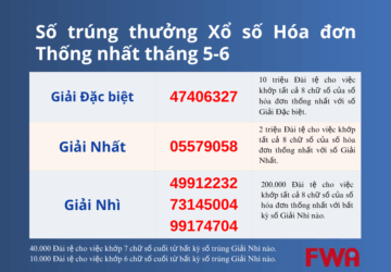 Hạn chót đổi thưởng xổ số hóa đơn! (Ngày 5/11)