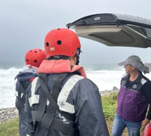 ไต้ฝุ่นฟ่งหว่องพัดถล่ม: หลีกเลี่ยงกิจกรรมชายฝั่ง ผู้ฝ่าฝืนเข้าเขตเฝ้าระวังมีโทษปรับสูงสุด 250,000 ดอลลาร์. photo/CGA