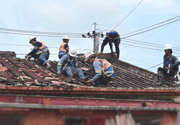 持救災證明或感謝狀營造廠 即日申請 投入災區工程且未曾聘移工 優先分配。圖/工程會