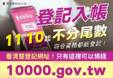 พลาดการลงทะเบียนแจกเงินสด 10,000 แบบแบ่งช่วง? กระทรวงการคลัง: เปิดให้ทุกคนลงทะเบียนได้แล้วตั้งแต่วันนี้ จนถึง 30 เมษายนปีหน้า. photo/MOF