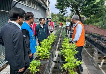 雙湖社區活化原台鐵圍籬荒地，營造兼具農業及療育的不彎腰菜園
