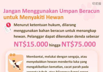 Jangan Menggunakan Umpan Beracun untuk Menyakiti Hewan