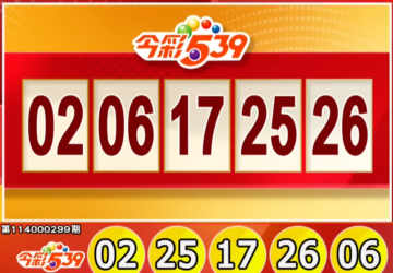 ไต้หวันล็อตเตอรี่: ผลหวย 539 สำหรับวันที่ 11/12