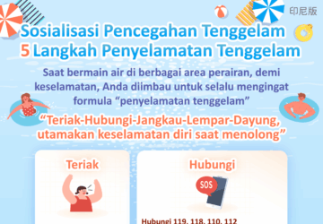 Sosialisasi Pencegahan Tenggelam 5 Langkah Penyelamatan Tenggelam