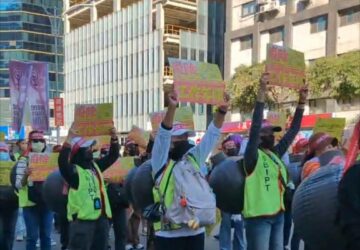 การชุมนุมของแรงงานข้ามชาติในไทเป: เรียกร้องให้ยกเลิกเพดานปีทำงาน. photo/Migrant Workers Rally Facebook