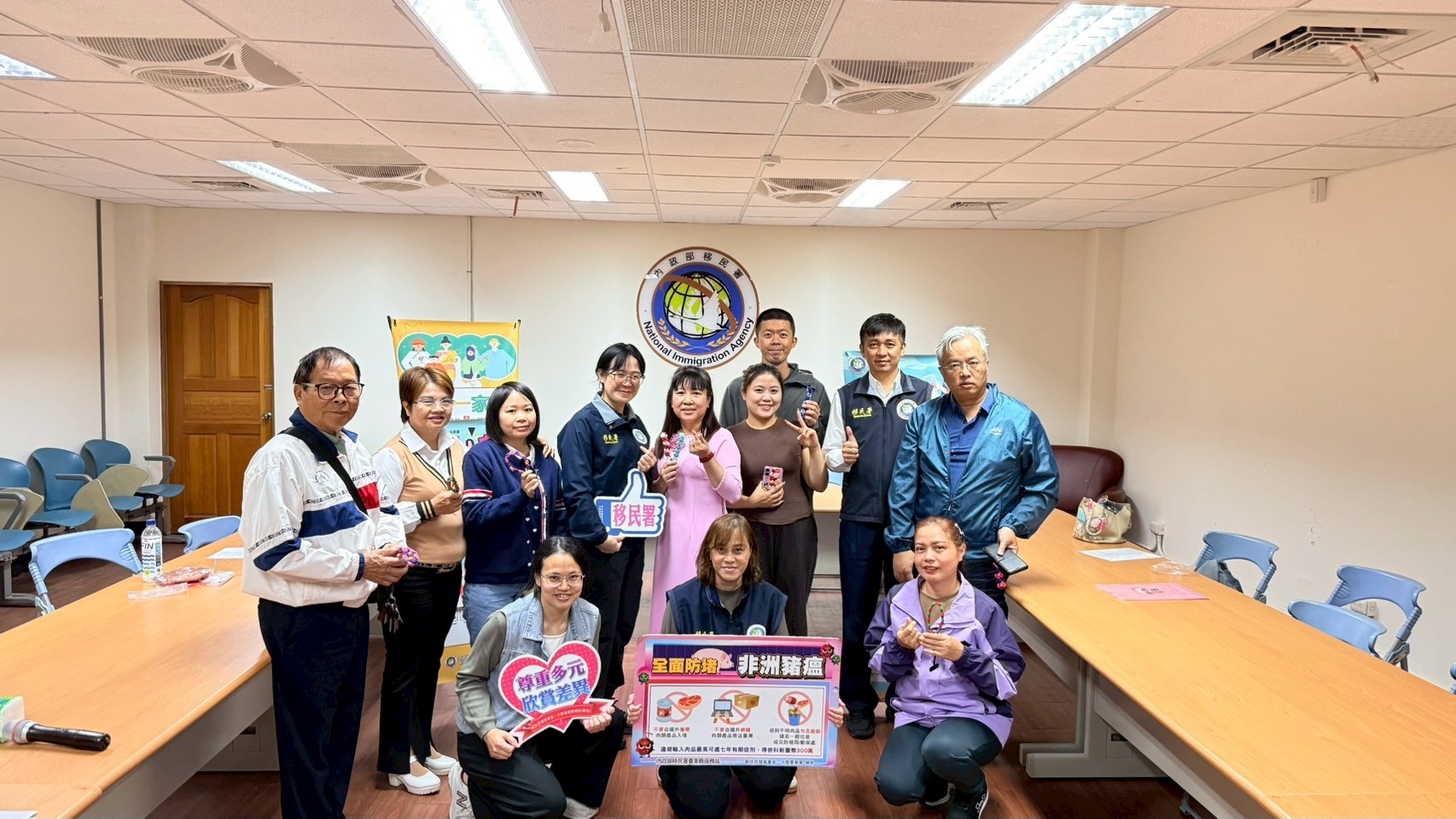 慈母手中線 移民署邀越南新住民講師分享在臺奮鬥經驗。圖/移民署