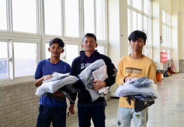 新北寒冬送暖 前進漁港關懷外籍船員