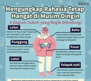 Mengungkap Rahasia Tetap Hangat di Musim Dingin 6 Bagian Tubuh yang Wajib Dilindungi