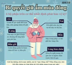 Bí quyết giữ ấm mùa đông 6 bộ phận trên cơ thể nhất định phải bảo vệ kỹ!