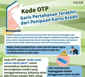 Kode OTP Garis Pertahanan Terakhir dari Penipuan Kartu Kredit