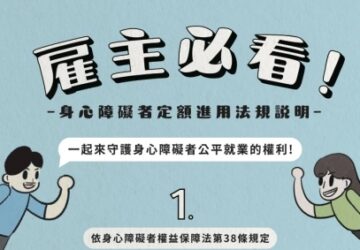 保障身心障礙就業 嘉義縣籲足額僱用