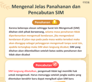 Mengenal Jelas Panahanan dan Pencabutan SIM